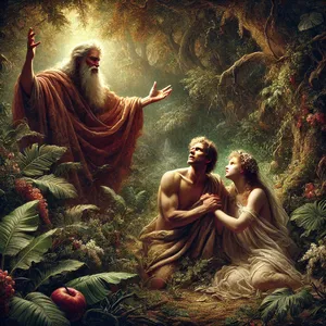 22. Un Dievs Tas Kungs sacīja: Redzi, cilvēks ir kļuvis kā viens no Mums, zinādams labu un ļaunu. Bet tagad, lai viņš neizstiepj savu roku un neņem arī no dzīvības koka, un neēd, un nedzīvo mūžīgi,