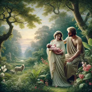 1. Un cilvēks (Ādams) atzina savu sievu Ievu, un tā kļuva grūta un dzemdēja Kainu, un sacīja: Es esmu ieguvusi vīru ar Tā Kunga palīdzību.