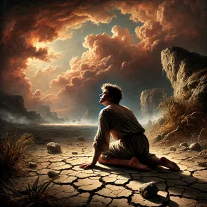 14. Lūk, Tu tagad mani dzen projām no šīs zemes virsus, un man būs slēpties no Tava vaiga un būs būt par bēgli un klaidoni virs zemes, un, kas mani atradīs, tas mani nokaus.