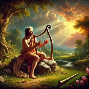 21. Un viņa brāļa vārds bija Jūbals, no kura cēlās visi cītaras un stabulītes spēlētāji.