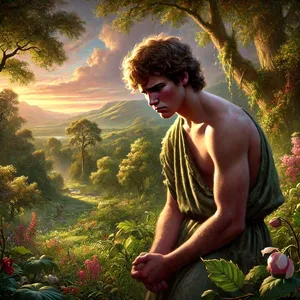 5. bet Kainu un viņa upuri Viņš neuzlūkoja. Tad Kains kļuva ļoti dusmīgs, un viņa vaigs raudzījās nikni.